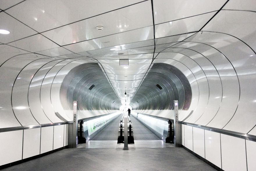 Metro Station Wilhelminaplein, Rotterdam, The Netherlands