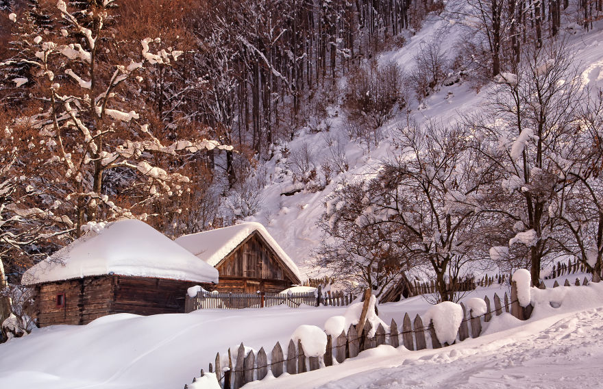 Winter In Jiu Valley
