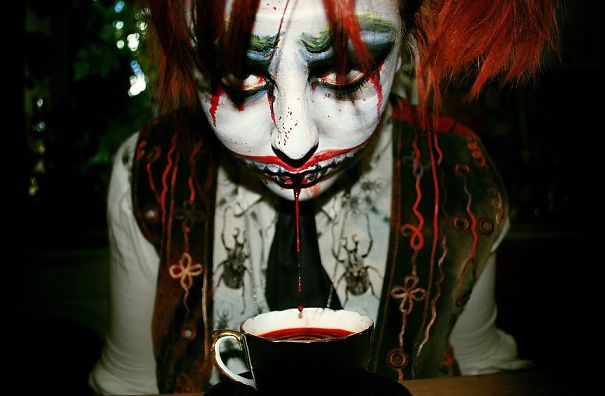 My Face Paintings: I’m Inspired By The Horrible And I Like To Add A Dark Twist