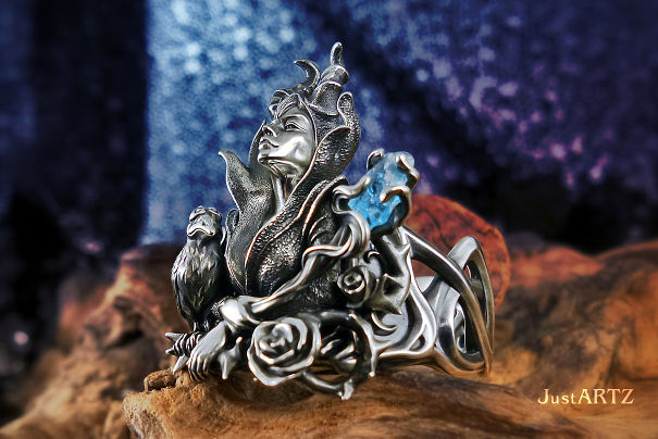 "maleficent" Ring
