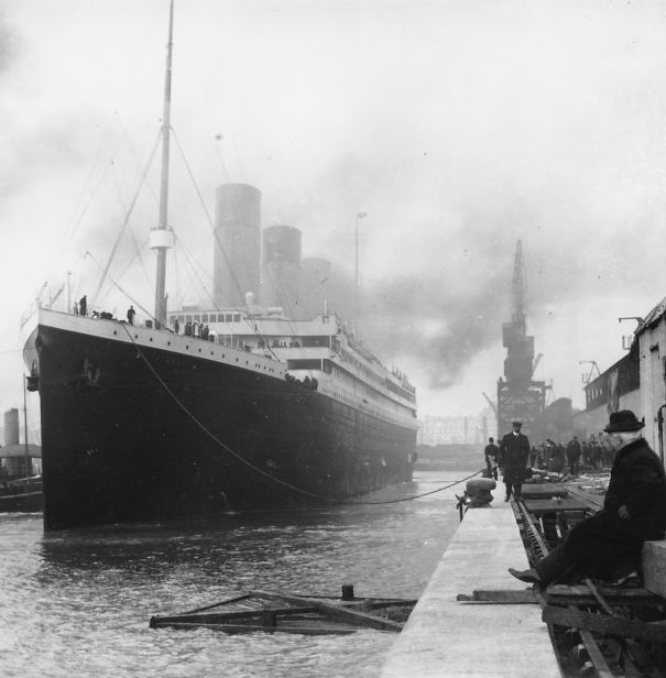 Titanic Departure, Southampton, Uk, 1912