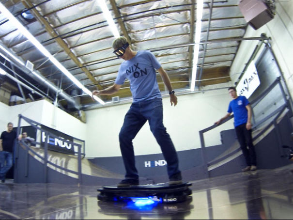 Tony Hawk Rides The World's First Real Hoverboard
