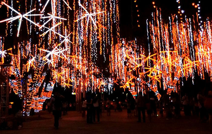 Makati City, Philippines "the Annual Christmas Lights And Sounds Show!"
