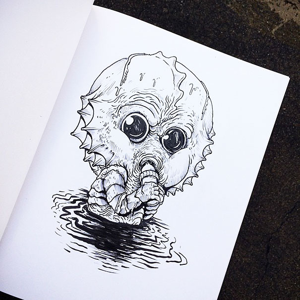 baby-terrors-iconic-horror-monsters-illustrations-alex-solis-10