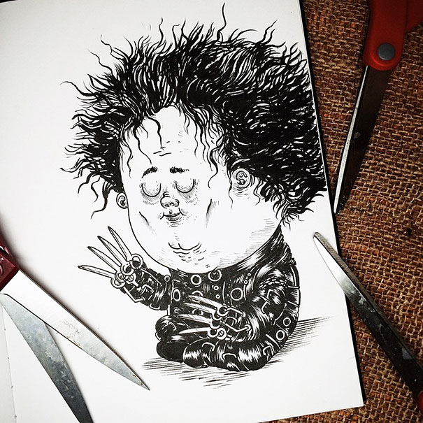 baby-terrors-iconic-horror-monsters-illustrations-alex-solis-16
