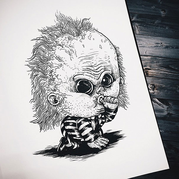 baby-terrors-iconic-horror-monsters-illustrations-alex-solis-21