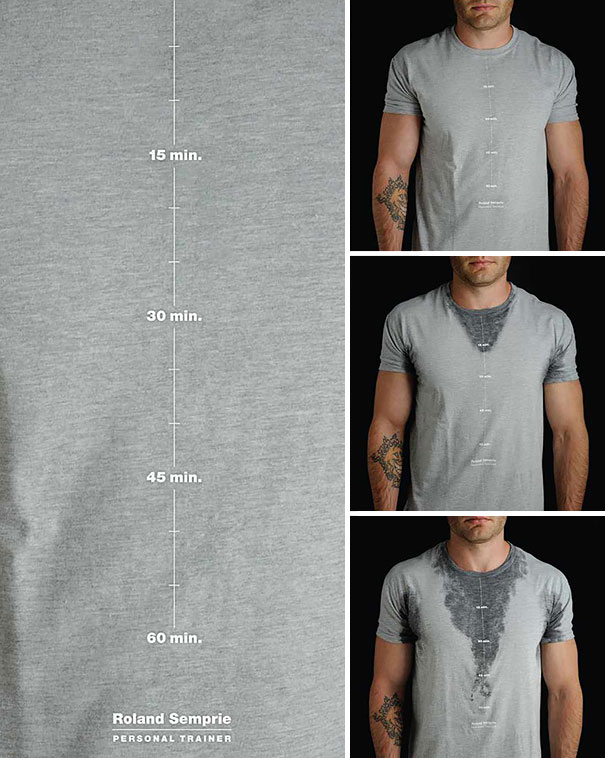 Creative t shirt design - Roland Semprie Personal Trainer T-shirt, t-shirt for gym, coach t-shirt
