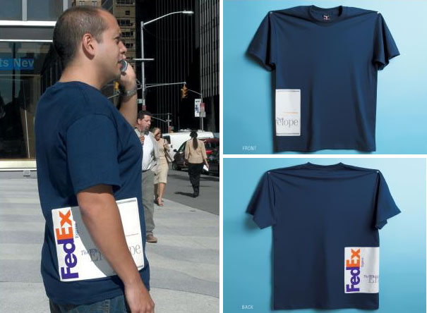 Creative t shirt design - fedex logo T-shirt