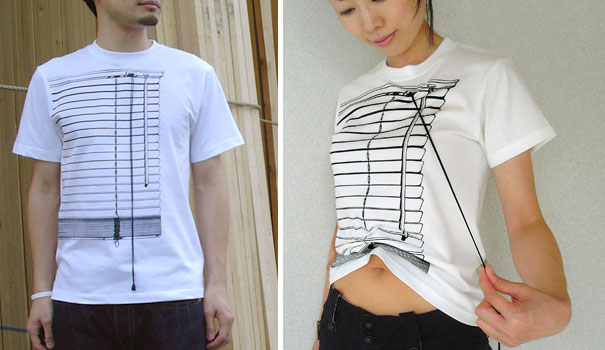 Creative t shirt design - Blinds T-shirt