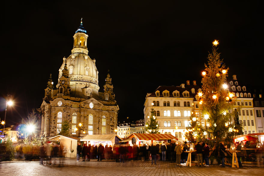 Dresden's Neumarkt Christmas Market