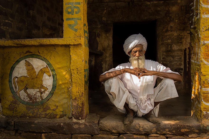 Old Man In Rajasthan