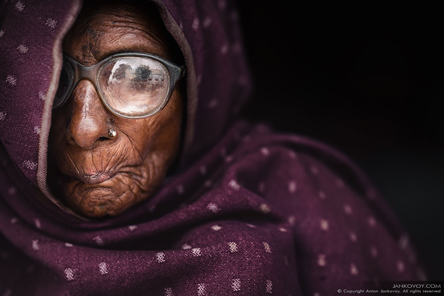 Woman From Varanasi, India