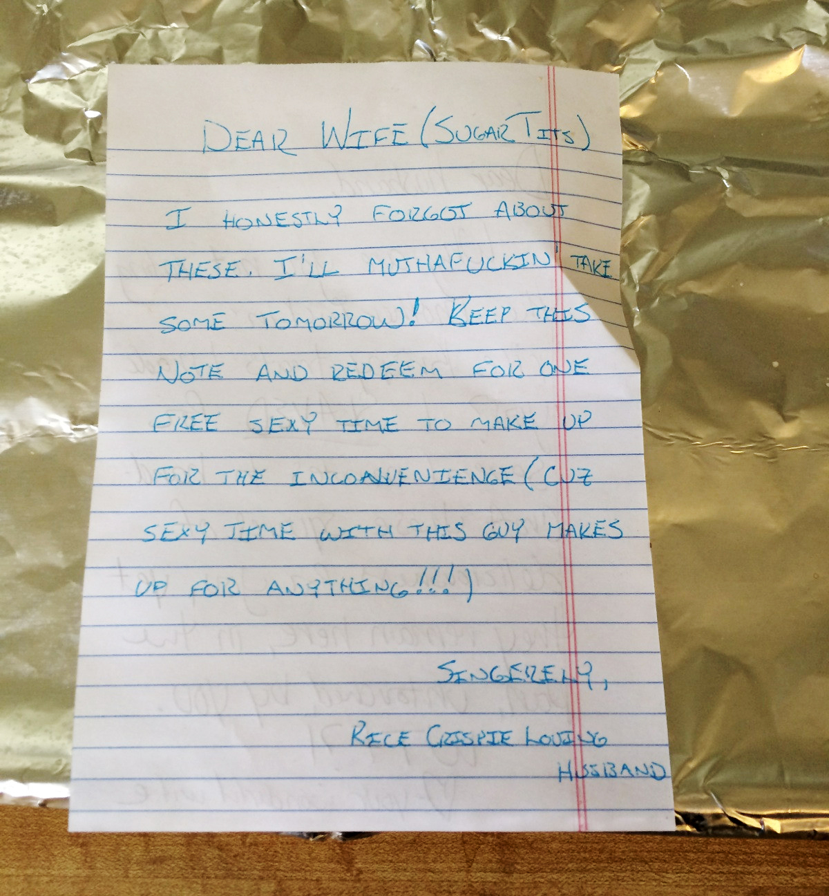 32 Hilarious Love Notes That Illustrate The Modern Relationship