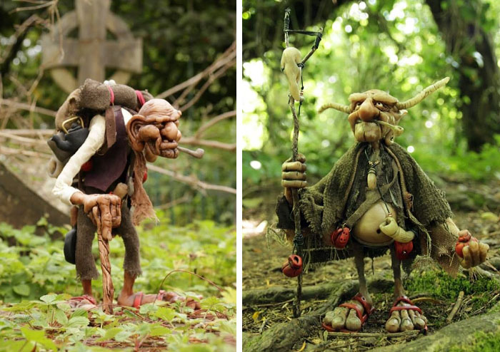 My Sculptures Hate Sitting On A Shelf, So I Bring Them To The Woods