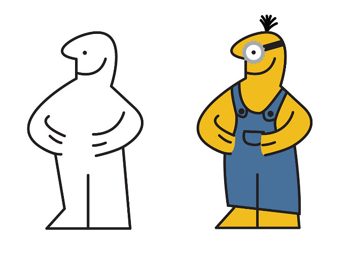 Ikea Man Turned Into Famous Cartoon Characters