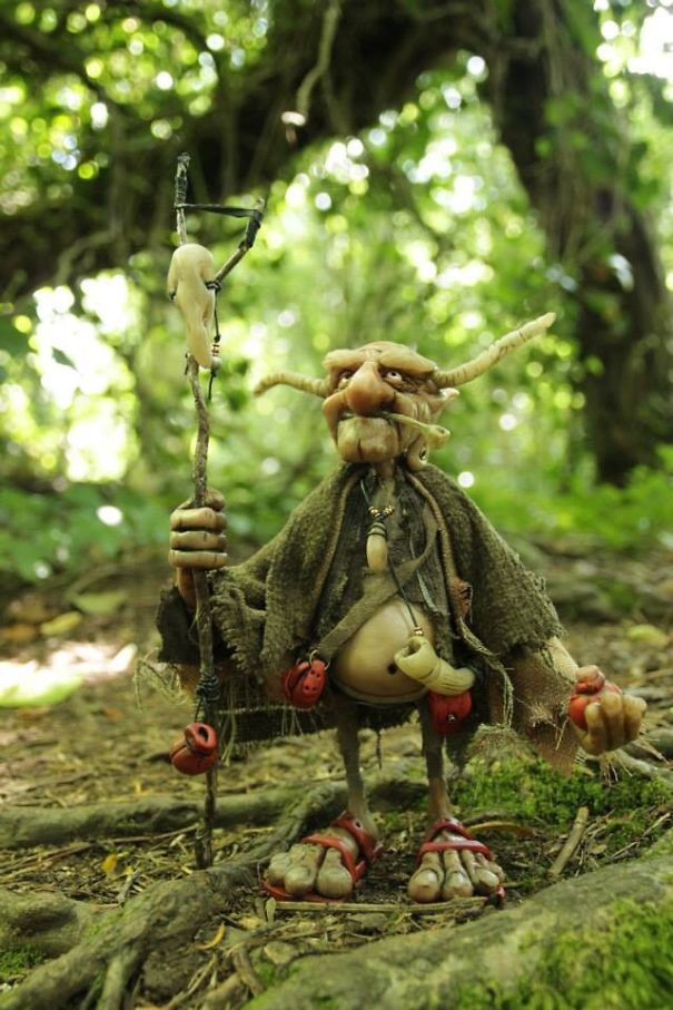 My Sculptures Hate Sitting On A Shelf, So I Bring Them To The Woods