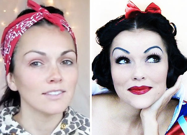 Makeup Artist Transforms Herself Into Iconic Characters Bored Panda 