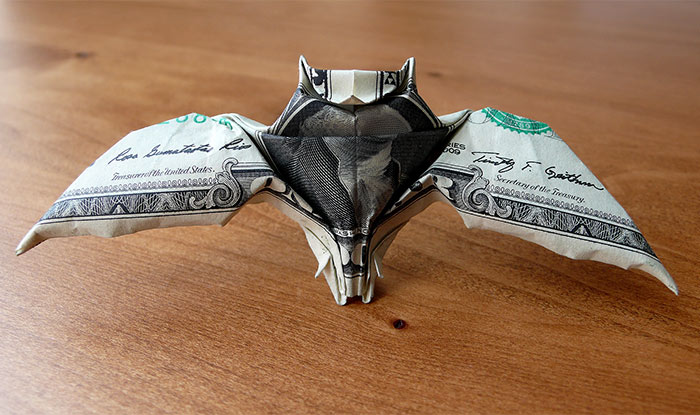 Dollar Bill Origami By CraigFoldsFives