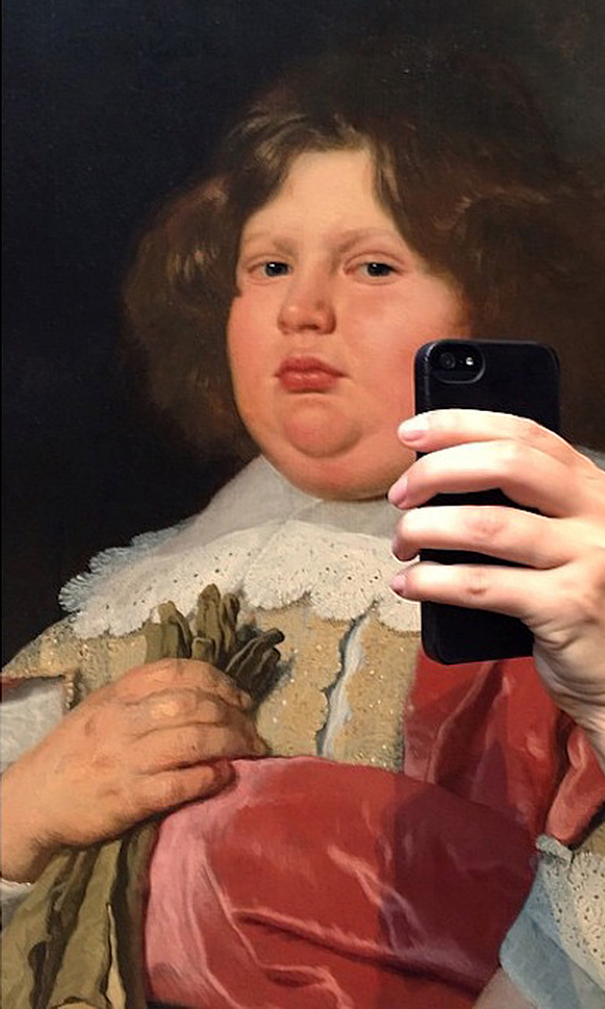 This Woman Made Old Museum Paintings Take Selfies