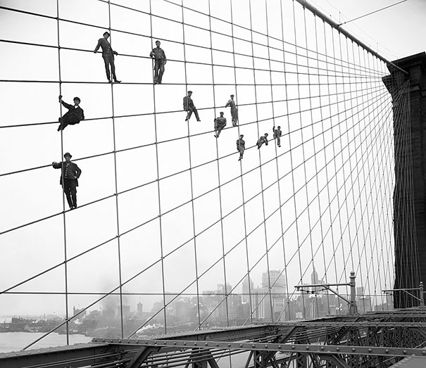 Painter Of The Brooklyn Bridge,1914