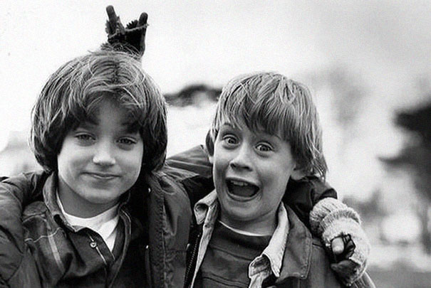 Elijah Wood & Macaulay Culkin, 1993