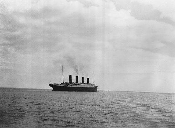 The Last Known Photo Of The Titanic Above Water, 1912