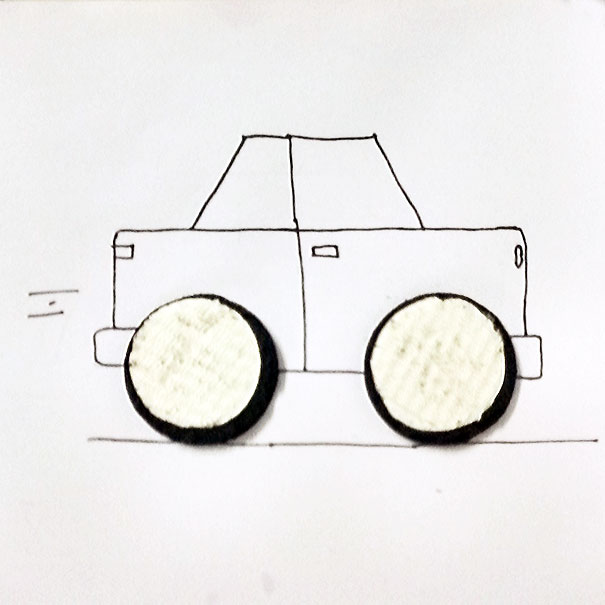 Oreo Experiment: To Celebrate Childhood Nostalgia, We Turned Oreos Into Drawings