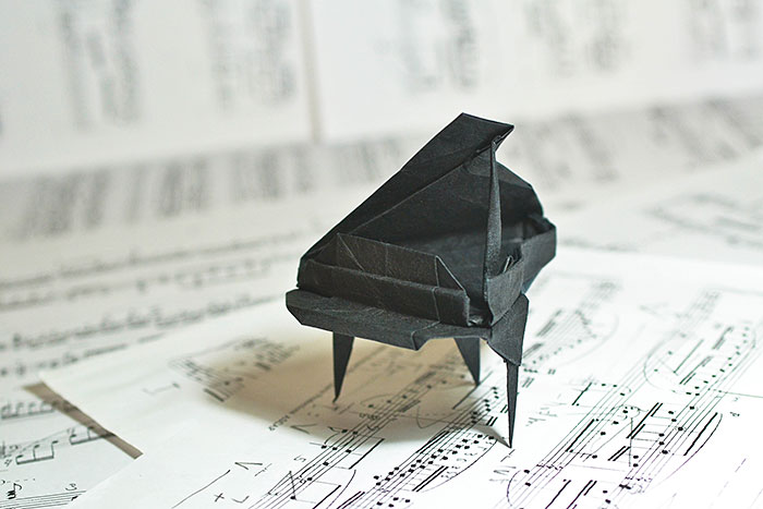 Origami Grand Piano