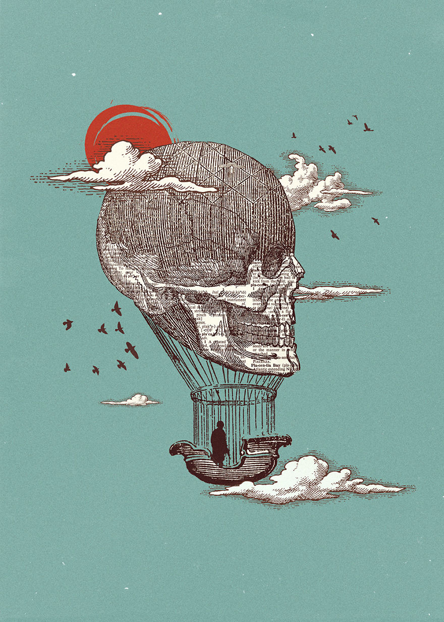 Dreams And Nightmares: My Surreal Illustrations Where Reality Blends With Imagination