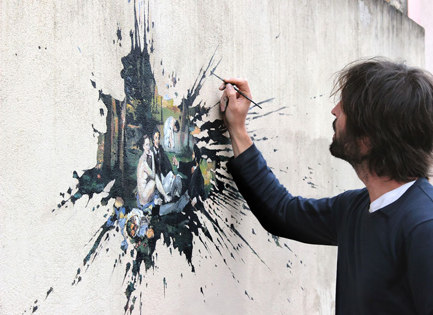 Spanish Artist Pejac Spreads Poetic Street Art Around European Cities