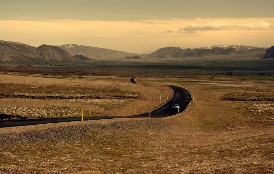 Road To Interior Iceland