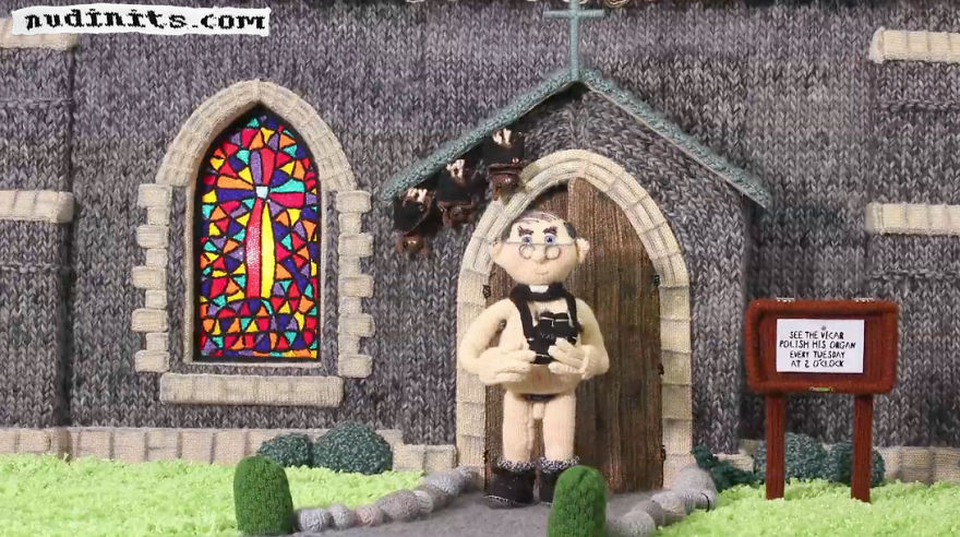Can Knitting Be X Rated? New Naughty Knitted Animation Is Released.