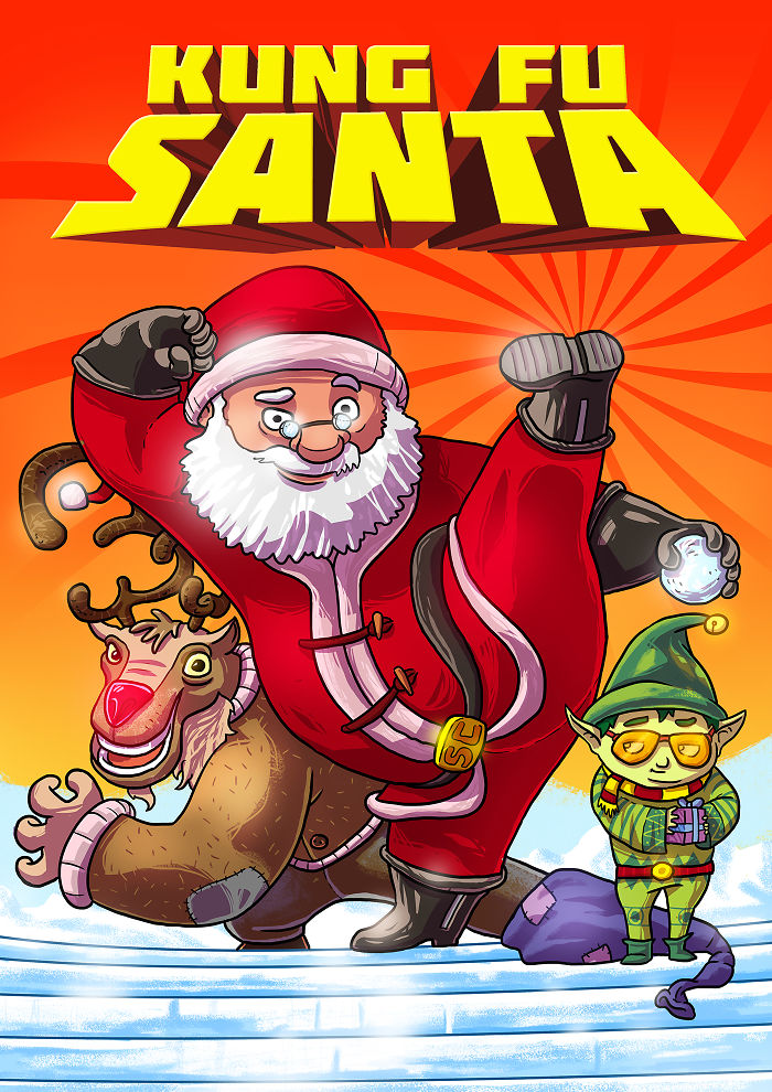 Santa Takes Over Hollywood