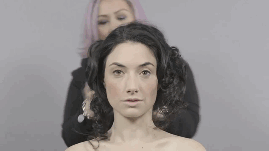 See 100 Years Of Makeup And Hair Styles In One Minute