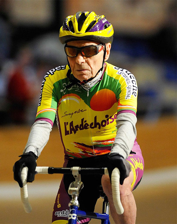 102-Year-Old Cyclist Robert Marchand