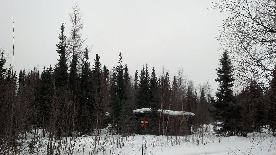 Christmas Finds An Abandoned Cabin In Nikolai, Alaska.