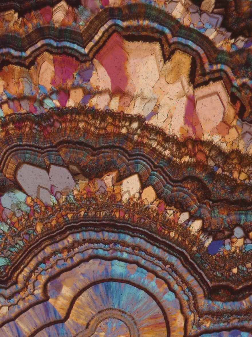 Agate: Stunning Microscapes In A Lovely Stone
