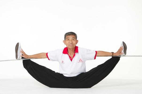 Duan Tzinfu, 73, Tzinfu Performs Moves That Are So Complex That Even Young Athletes Can’t Compete.