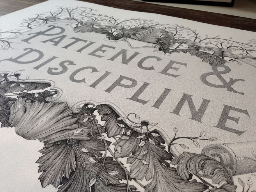 Patience & Discipline: This Piece Took Us 300 Hours To Complete