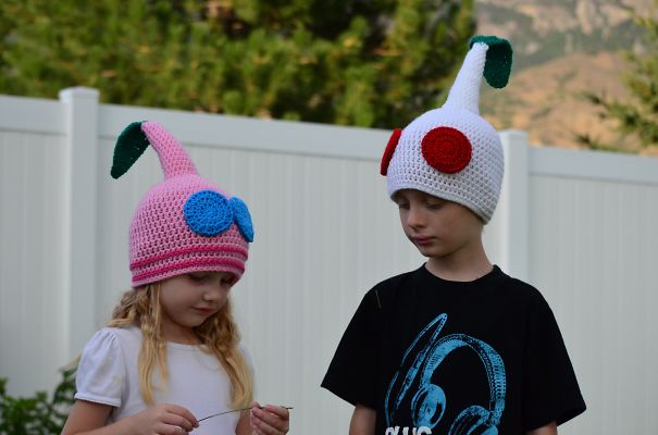 Pikmin Hats From Crochetbyallie