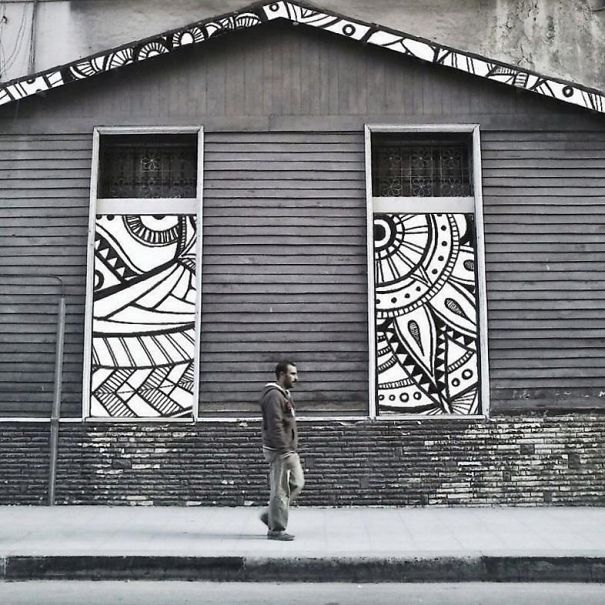 Black And White Doodling Is The New Interest By Shorouk Rida