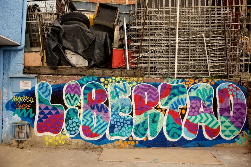 Our Street Art In A Colombian Slum