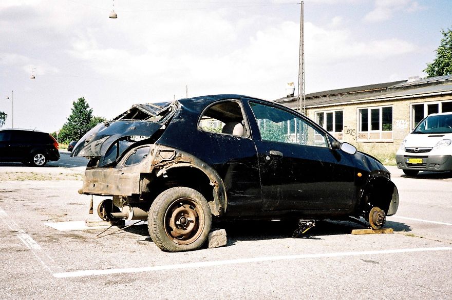 My Photographs Of Wrecked Cars
