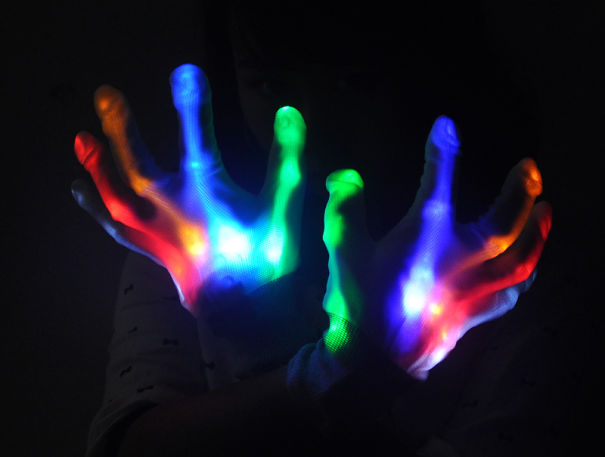 Glow In The Dark Gloves