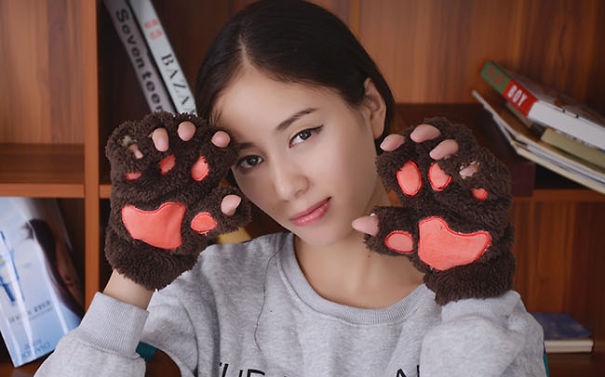 Cat Paws Mittens