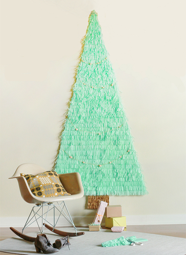 Tissue Paper Christmas Tree