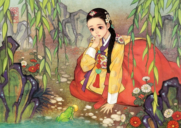 Iconic Western Fairytales Get An Eastern Makeover By Korean Artist