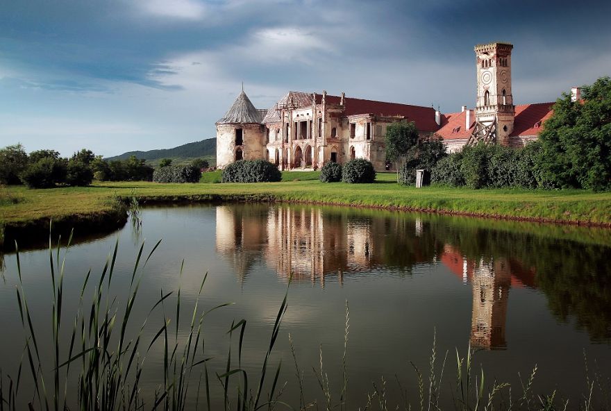 Bánffy Castle Is Located In Bonțida, Cluj County, Transylvania.