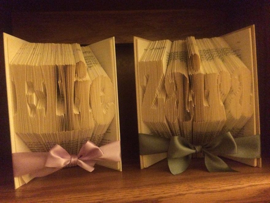 Ellie And Zaira Book Folding Created By Marlene Marques