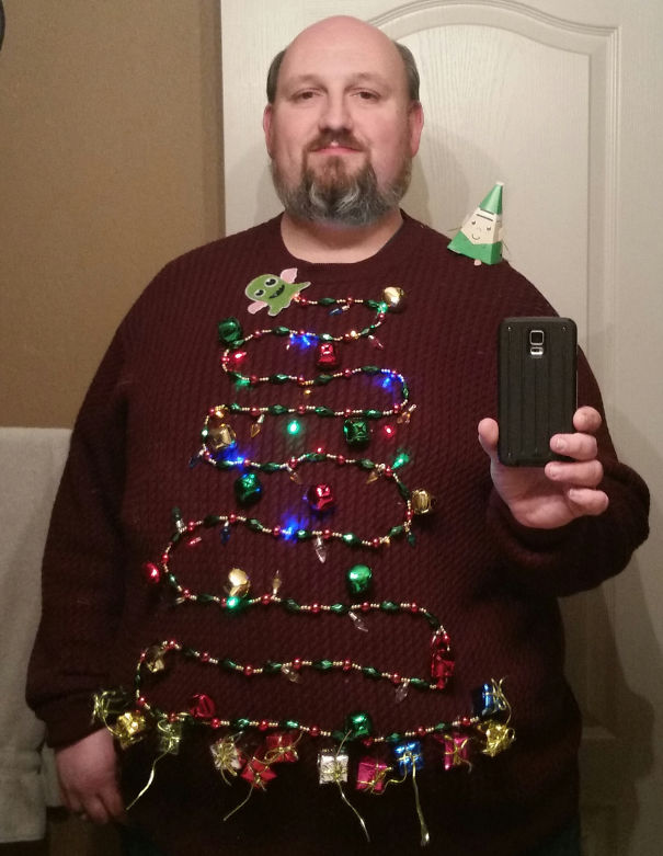 Garland Ugly Christmas Sweater